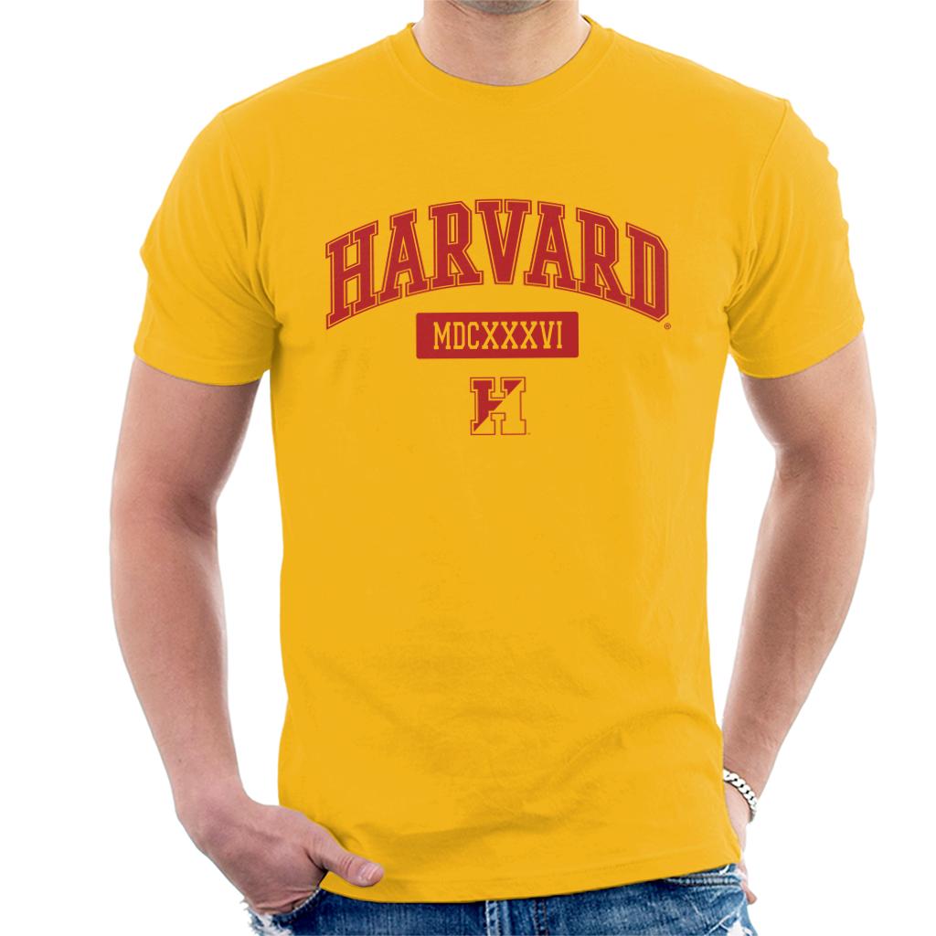 Harvard University MDCXXXVI Varsity Logo Men's T-Shirt product image 4
