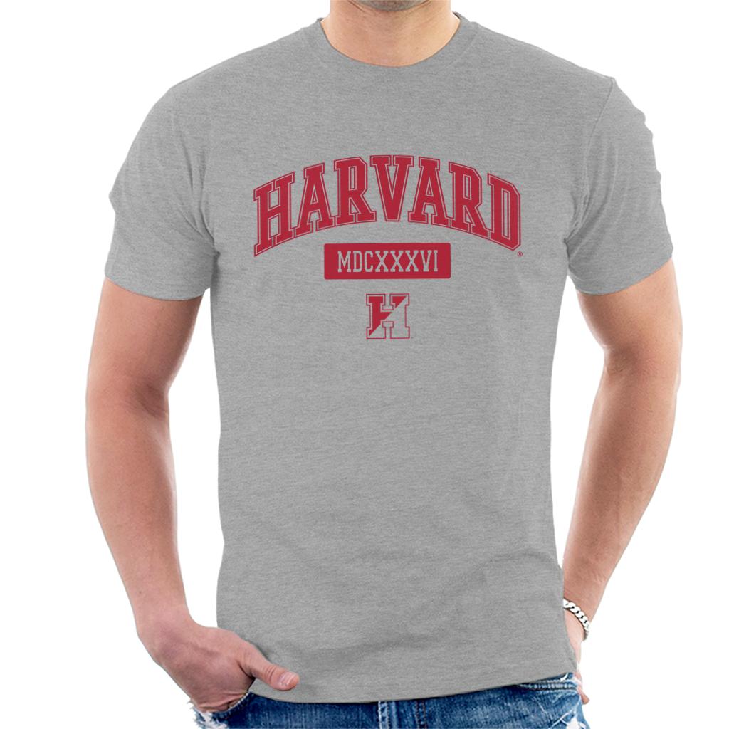 Harvard University MDCXXXVI Varsity Logo Men's T-Shirt product image 1
