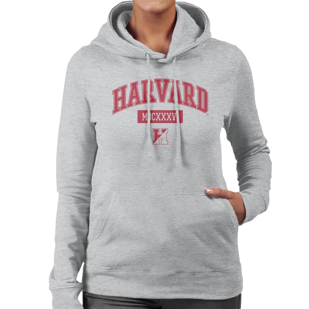 Harvard University MDCXXXVI Varsity Logo Women's Hooded product image 1