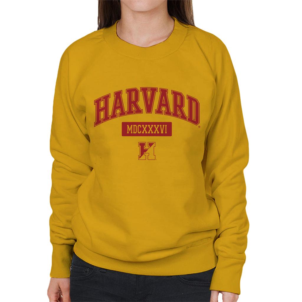 Harvard University MDCXXXVI Varsity Logo Women's Sweatshirt product image 4