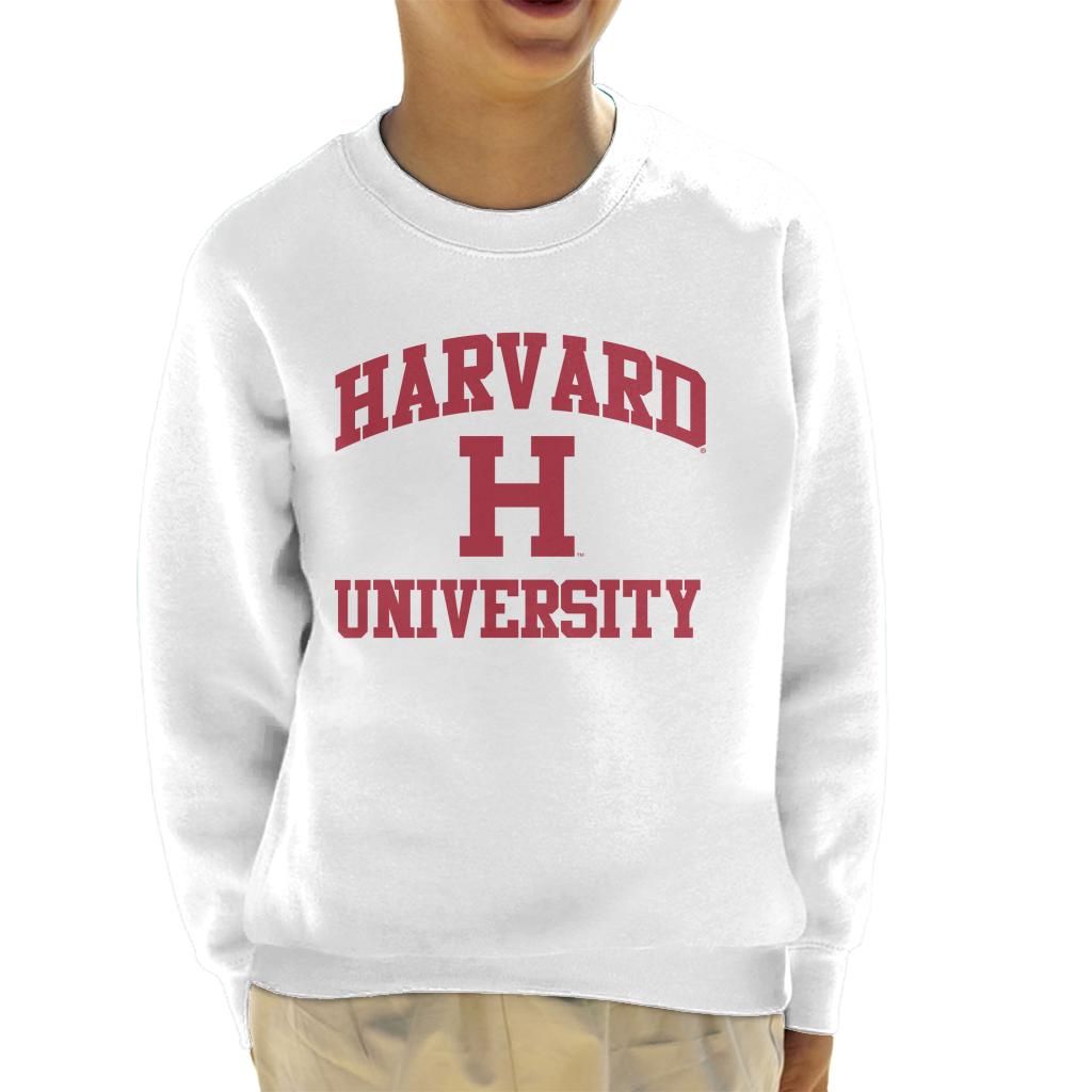 Harvard University Classic Text Logo Kid's Sweatshirt product image 6