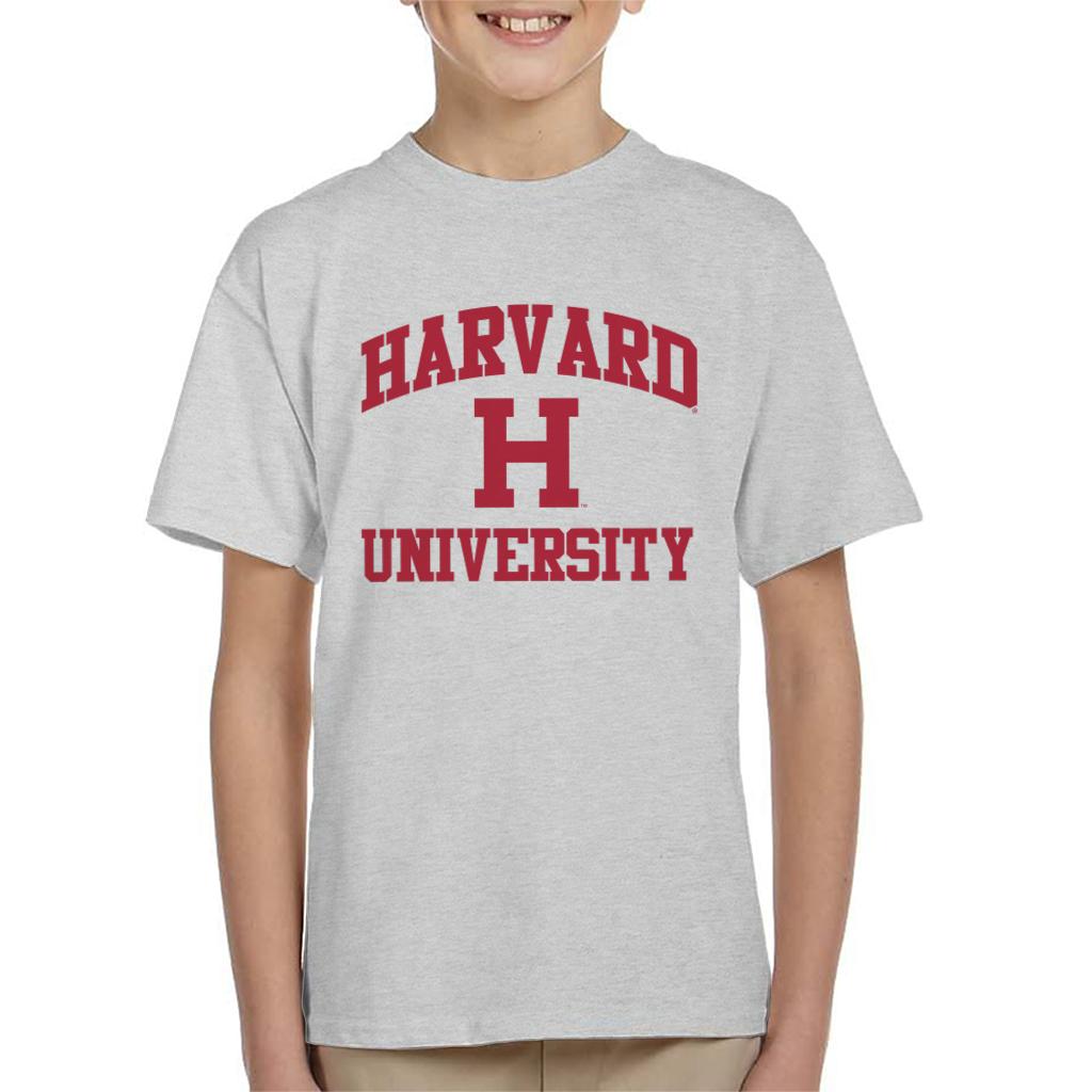 Harvard University Classic Text Logo Kid's T-Shirt product image 4