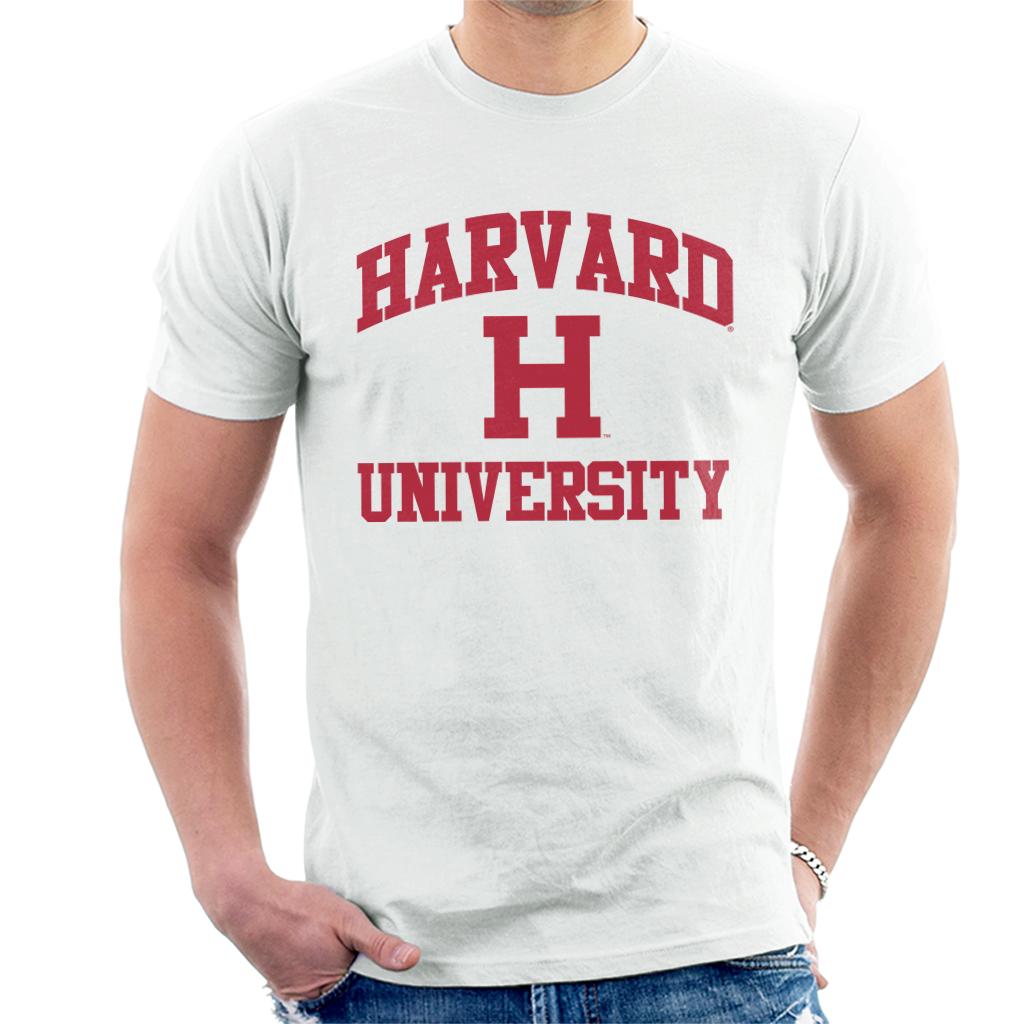 Harvard University Classic Text Logo Men's T-Shirt product image 6