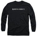 Mortal Kombat X - Horizontal Logo Adult Long Sleeve product image 1