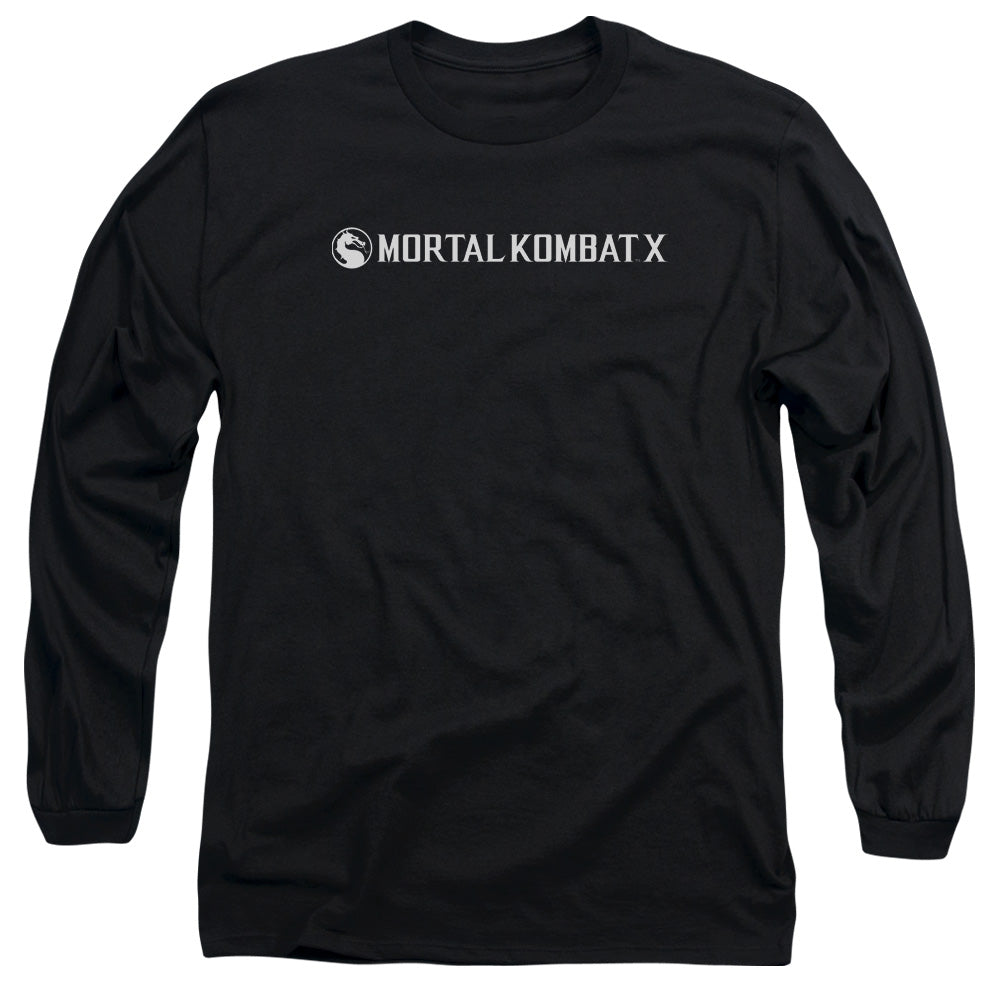 Mortal Kombat X - Horizontal Logo Adult Long Sleeve product image 1