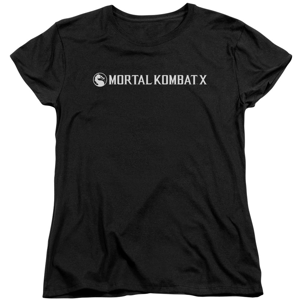 Mortal Kombat X - Horizontal Logo Women's Short Sleeve product image 1