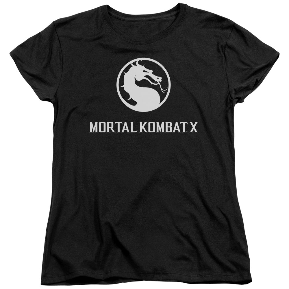 Mortal Kombat X - Dragon Logo Women's Short Sleeve product image 1