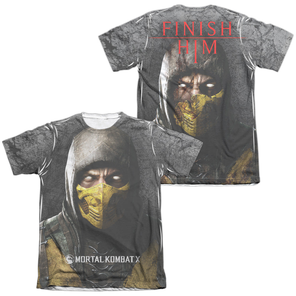 Mortal Kombat X - Finish Him (Front - Back Print) Adult product image 1
