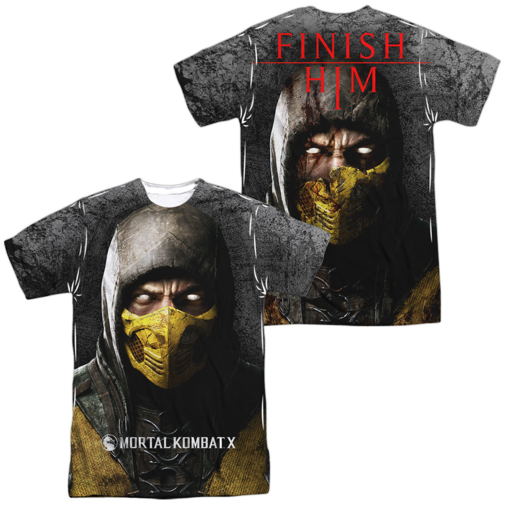 Mortal Kombat X - Finish Him (Front - Back Print) Adult product image 1