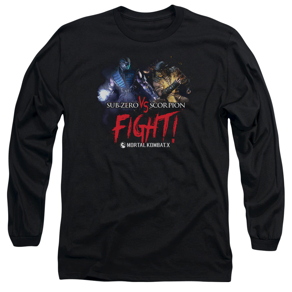 Mortal Kombat X - Fight Adult Long Sleeve product image 1