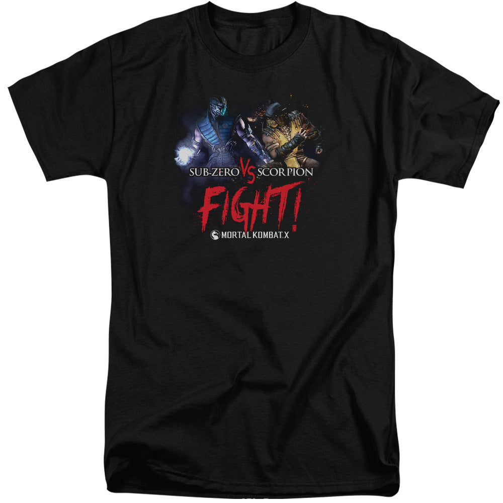 Mortal Kombat X - Fight Adult Tall Fit Short Sleeve product image 1