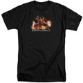 Mortal Kombat X - Scorpio Flames Adult Tall Fit Short Sleeve product image 1