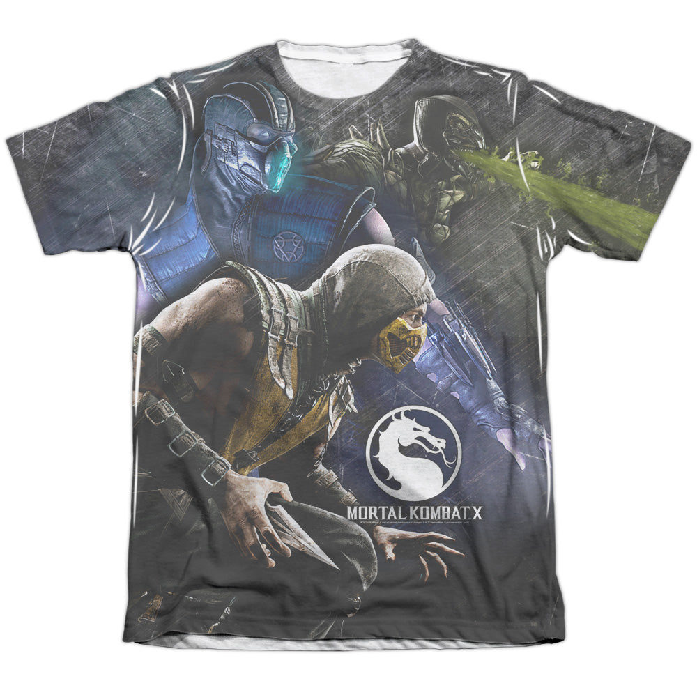 Mortal Kombat X - Three Of A Kind Adult Regular Fit Short product image 1