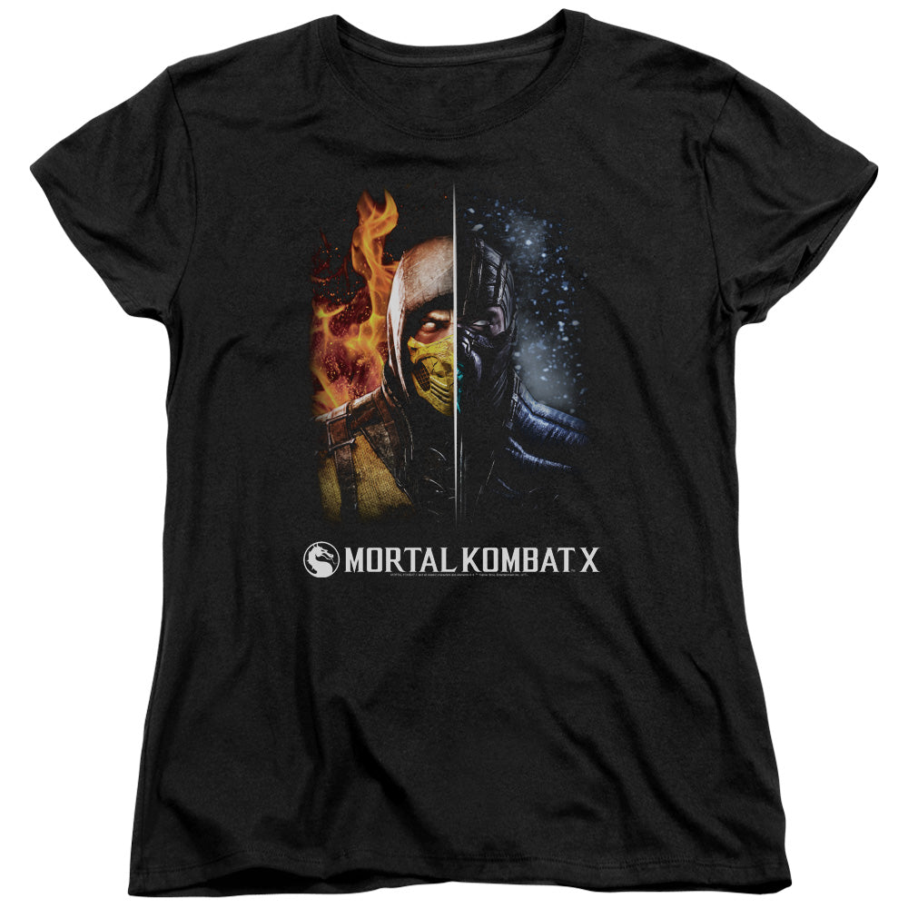 Mortal Kombat - Fire And ICe Women's Short Sleeve product image 1