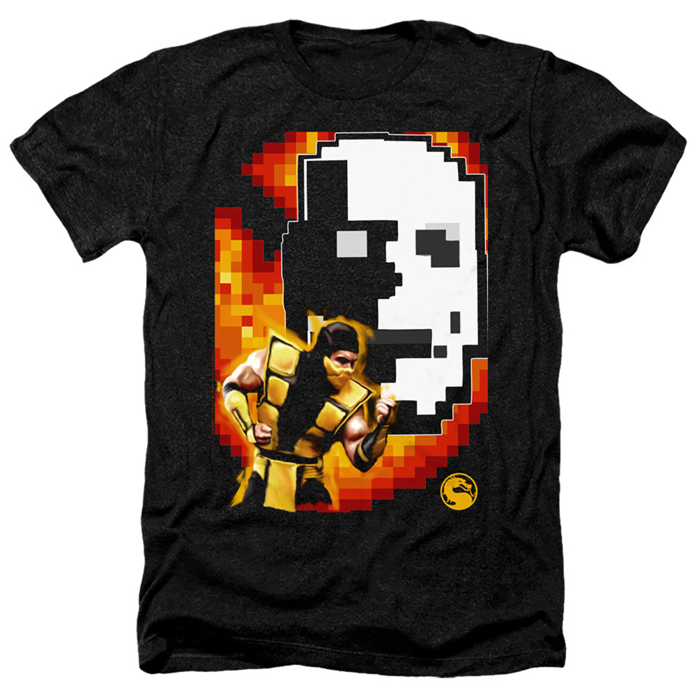 Mortal Kombat Klassic - Scorpion Adult Regular Fit Heather product image 1