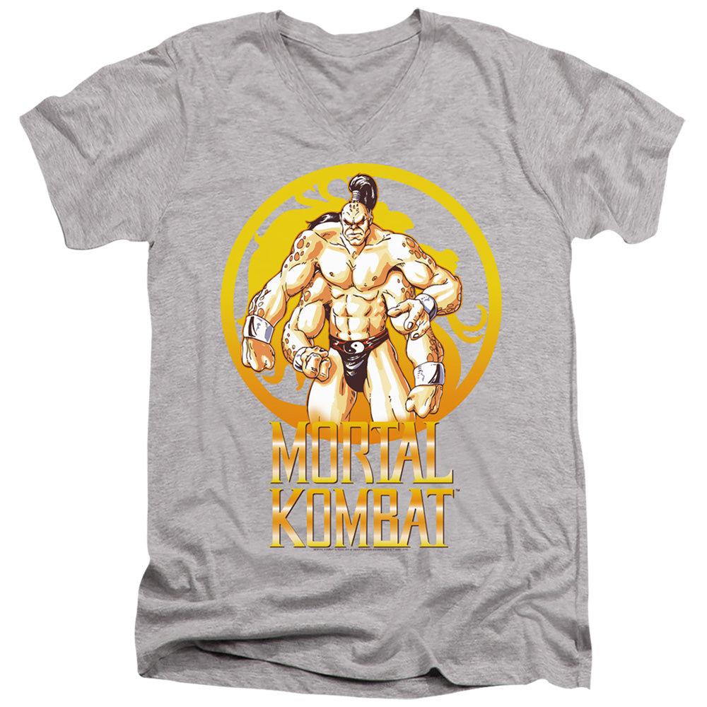 Mortal Kombat Klassic - Goro Adult Slim Fit V Neck Cotton product image 1