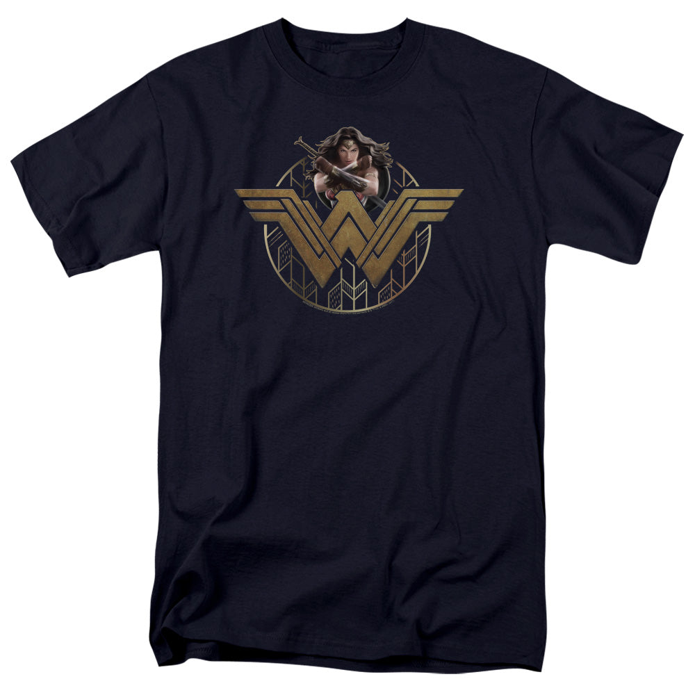 Wonder Woman Movie - Power Stance And Emblem Adult Regular product image 1