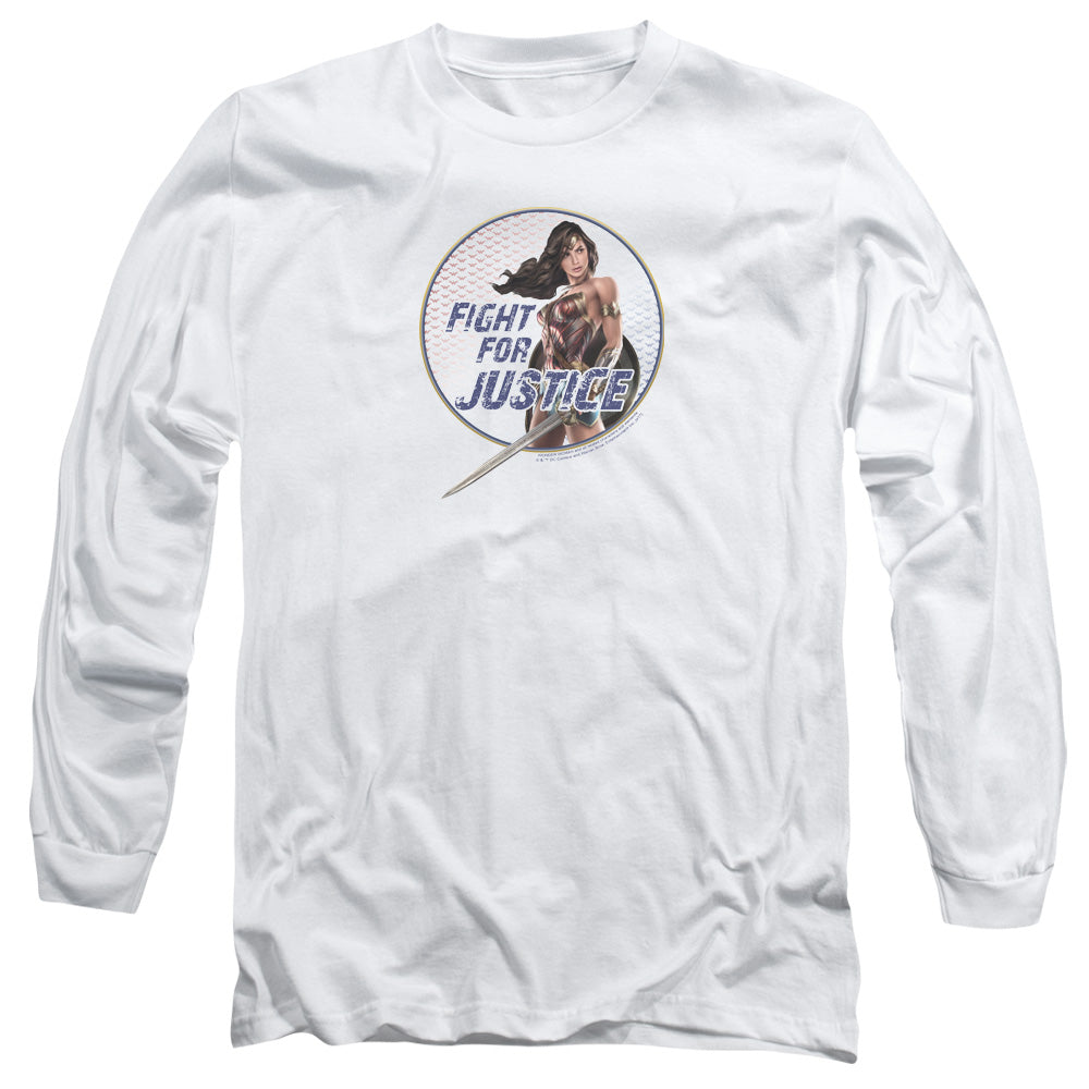 Wonder Woman Movie - Fight For Justice Adult Long Sleeve product image 1