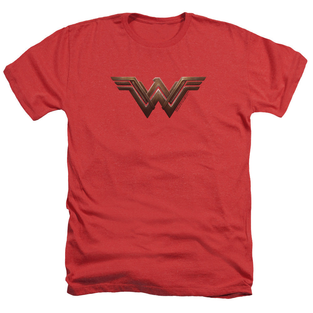 Wonder Woman Movie - Logo Adult Regular Fit Heather Short product image 1