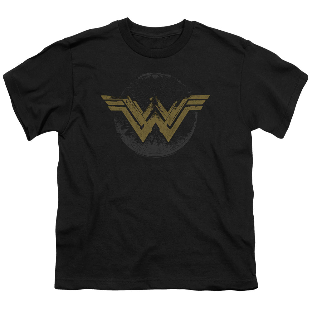 Wonder Woman Movie - Distressed Logo Youth Short Sleeve product image 1