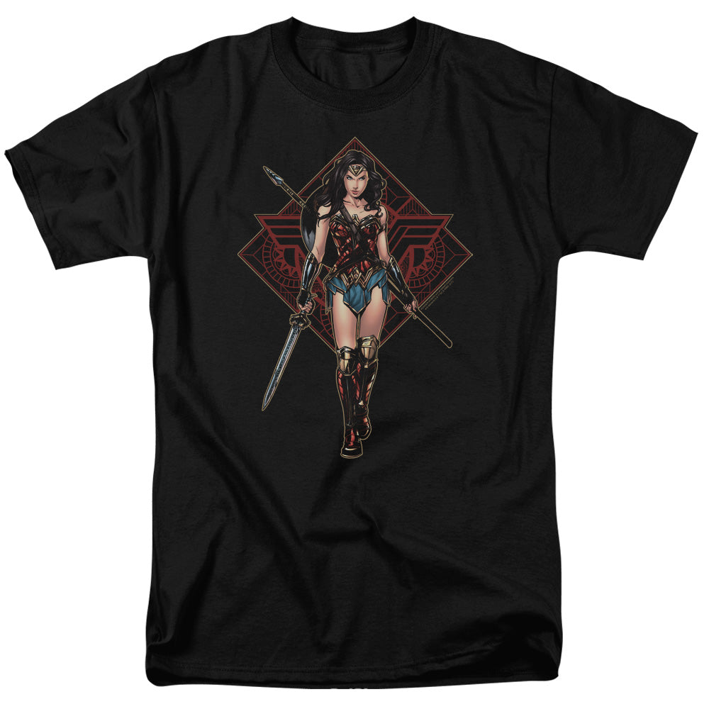 Wonder Woman Movie - Warrior Adult Regular Fit Short Sleeve product image 1