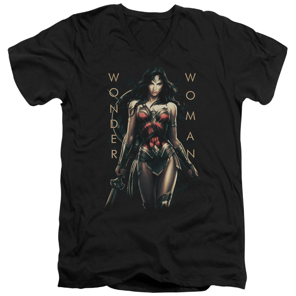 Wonder Woman Movie - Armed And Dangerous Adult Slim Fit V product image 1