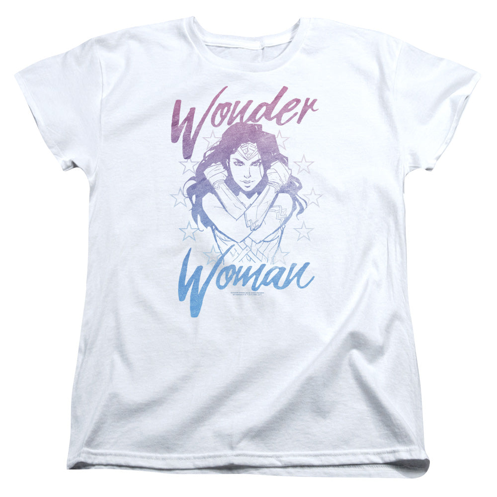 Wonder Woman Movie - Retro Stance Women's Short Sleeve product image 1