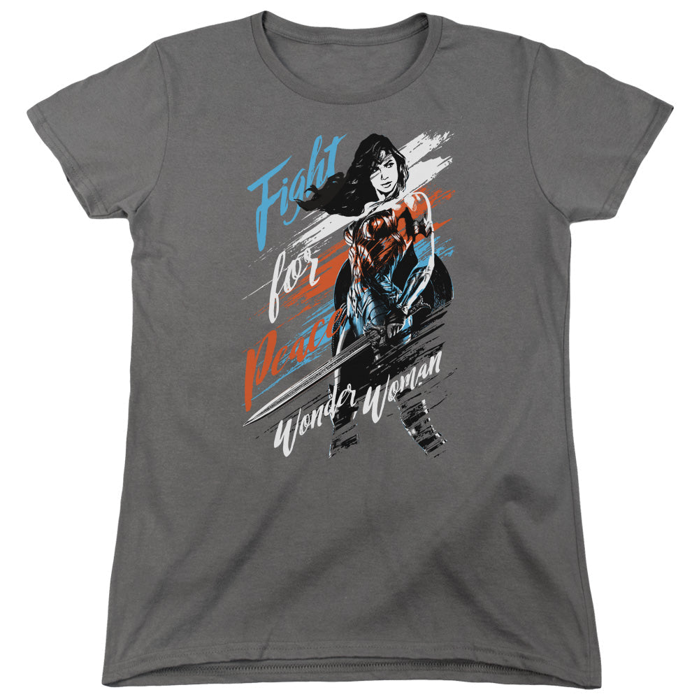 Wonder Woman Movie - Fight For Peace Women's Short Sleeve product image 1