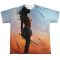 Wonder Woman Movie - Poster Youth Short Sleeve 100% Poly