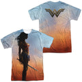 Wonder Woman Movie - Poster (Front - Back Print) Adult Regular Fit Short Sleeve 100% Poly