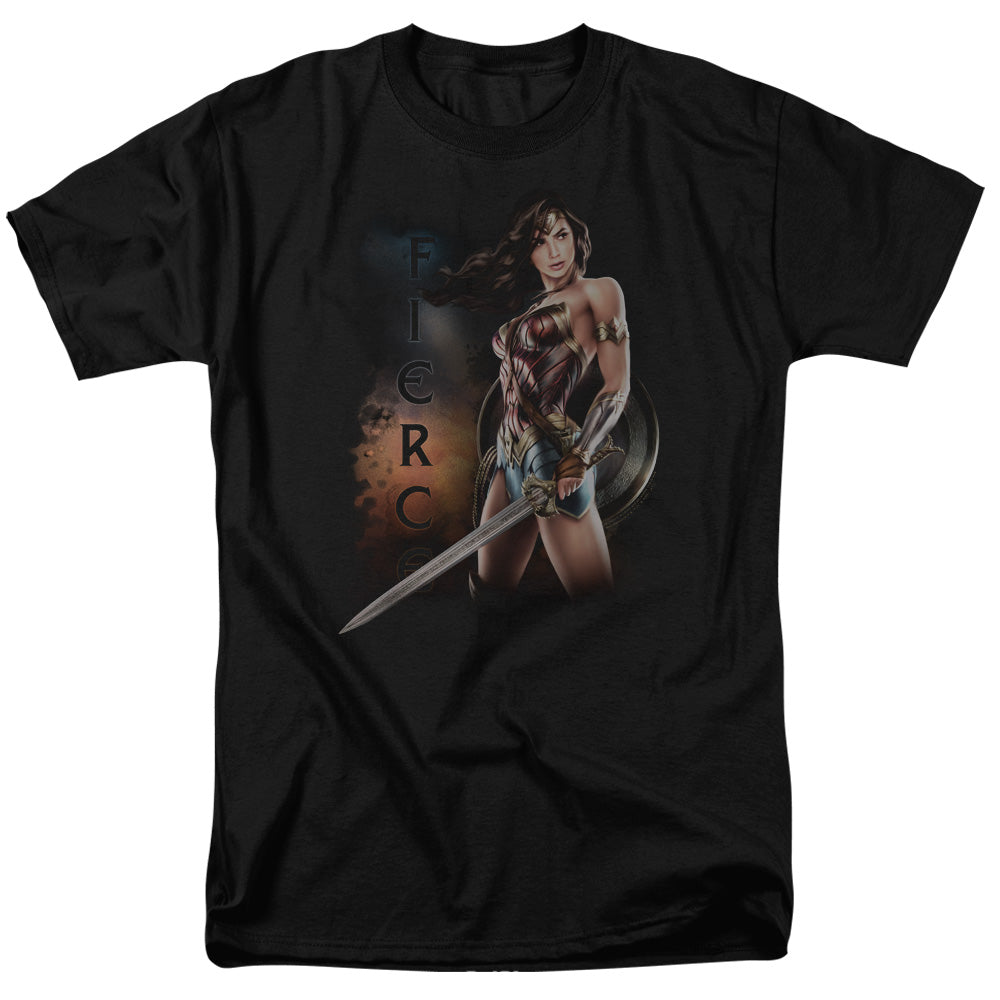 Wonder Woman Movie - Fierce Adult Regular Fit Short Sleeve product image 1