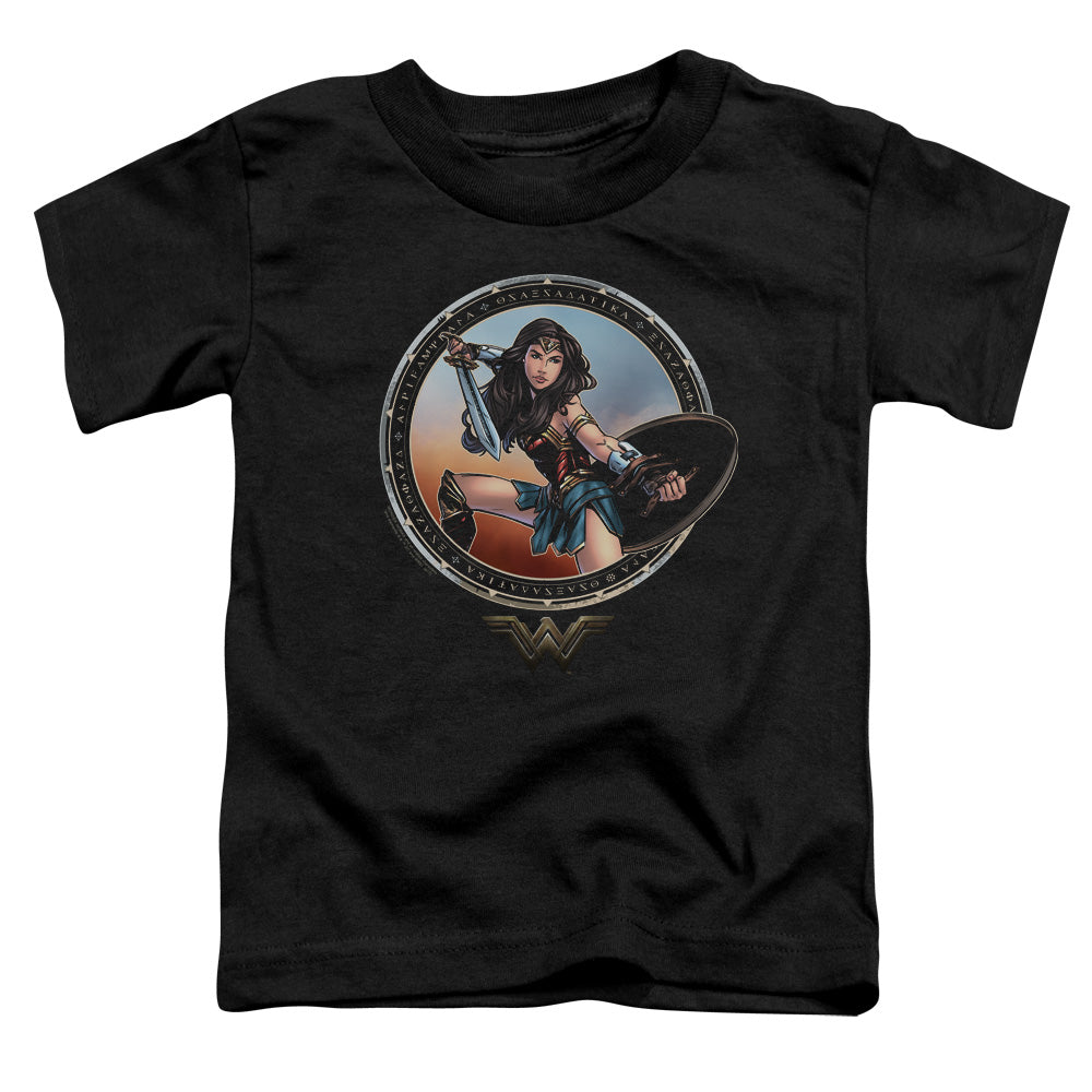 Wonder Woman Movie - Battle Pose Toddler Short Sleeve product image 1