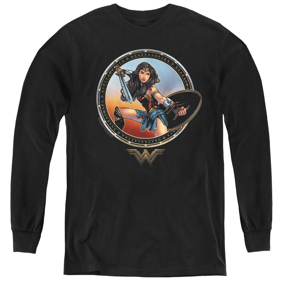 Wonder Woman Movie - Battle Pose L - S Youth product image 1