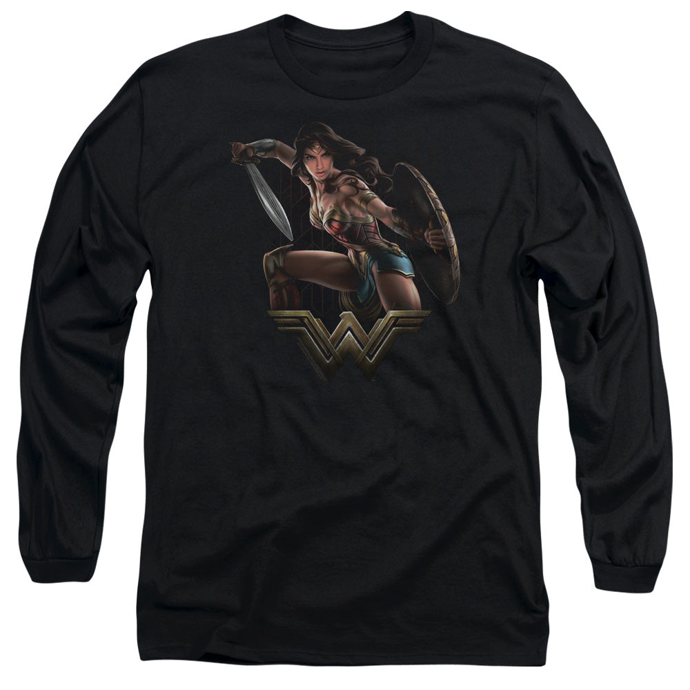 Wonder Woman Movie - Fight Adult Long Sleeve product image 1
