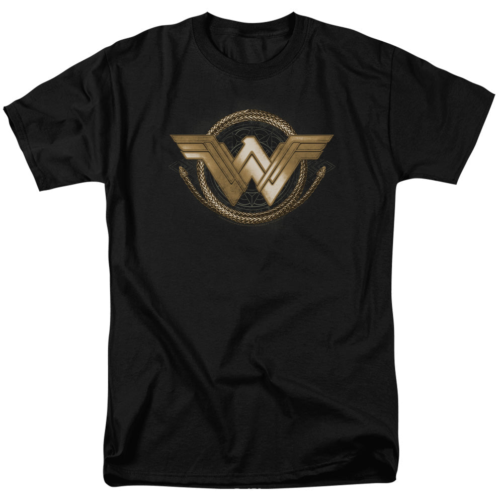Wonder Woman Movie - Lasso Logo Adult Regular Fit Short product image 1
