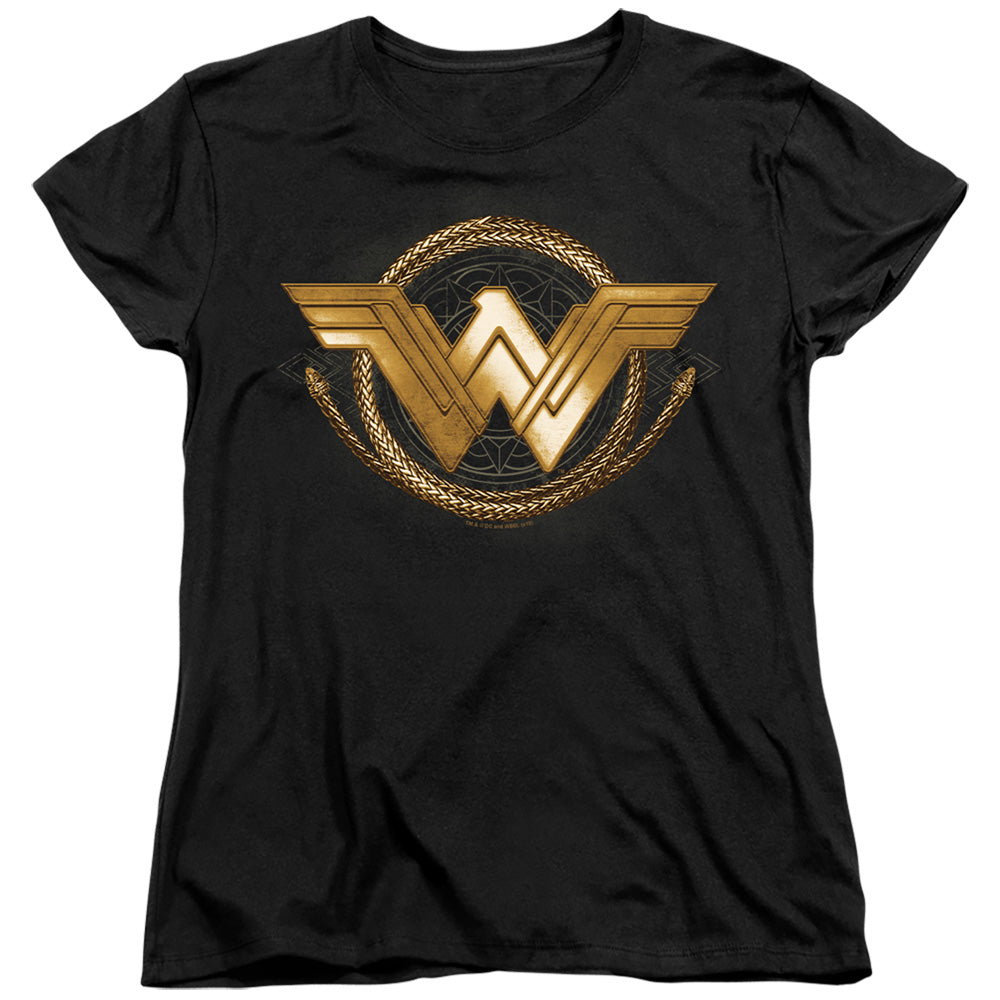 Wonder Woman Movie - Lasso Logo Women's Short Sleeve product image 1