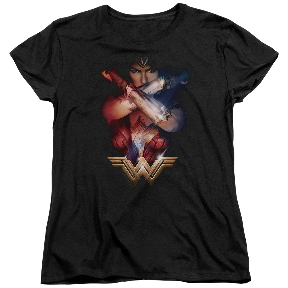 Wonder Woman Movie - Arms Crossed Women's Short Sleeve product image 1