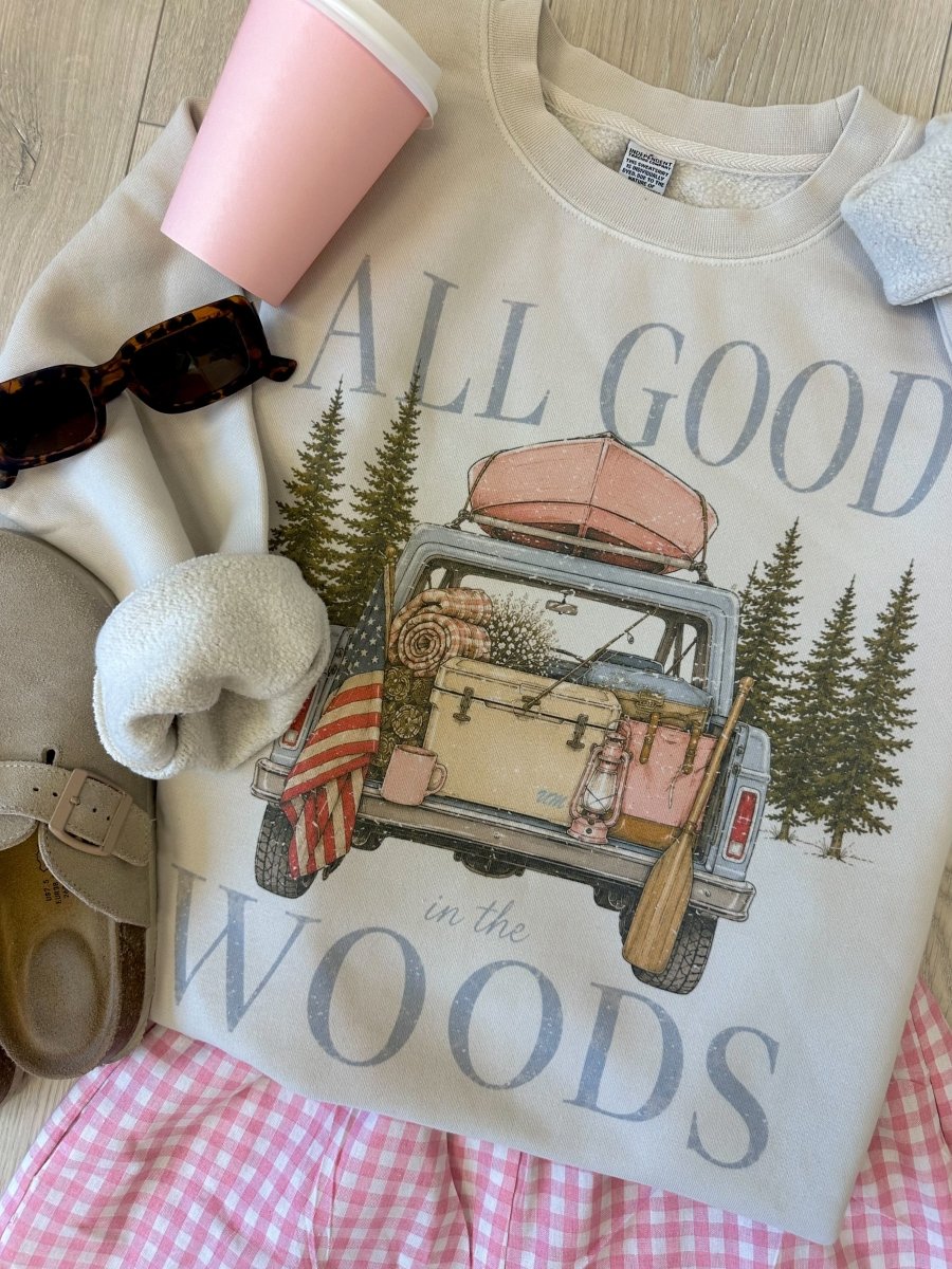 'All Good In The Woods' Cozy Crew product image 3