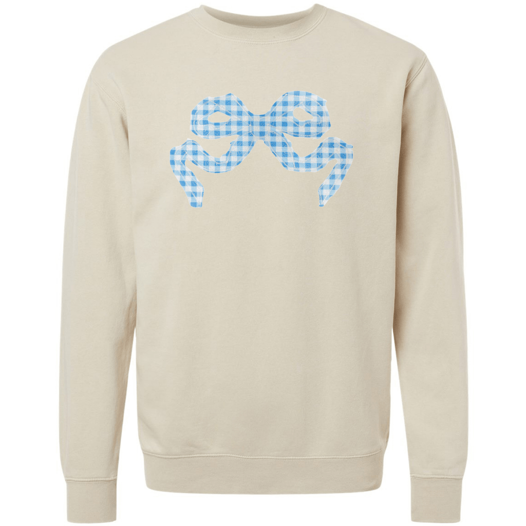 'Blue Gingham' Appliqué Stitch Cozy Crew product image 6