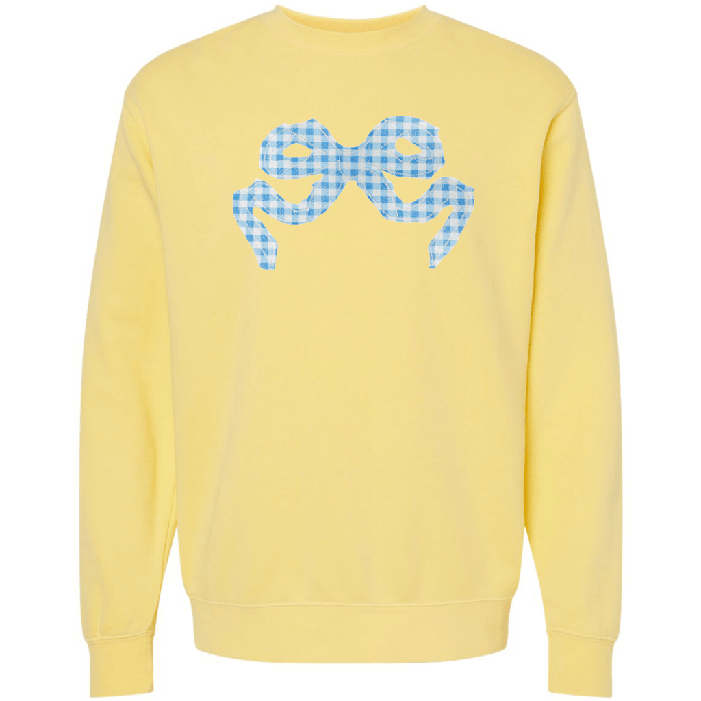 'Blue Gingham' Appliqué Stitch Cozy Crew product image 5