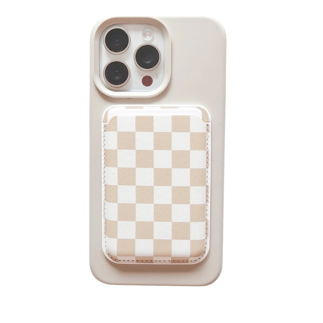 'Checker Pattern' iPhone Magnetic Wallet
