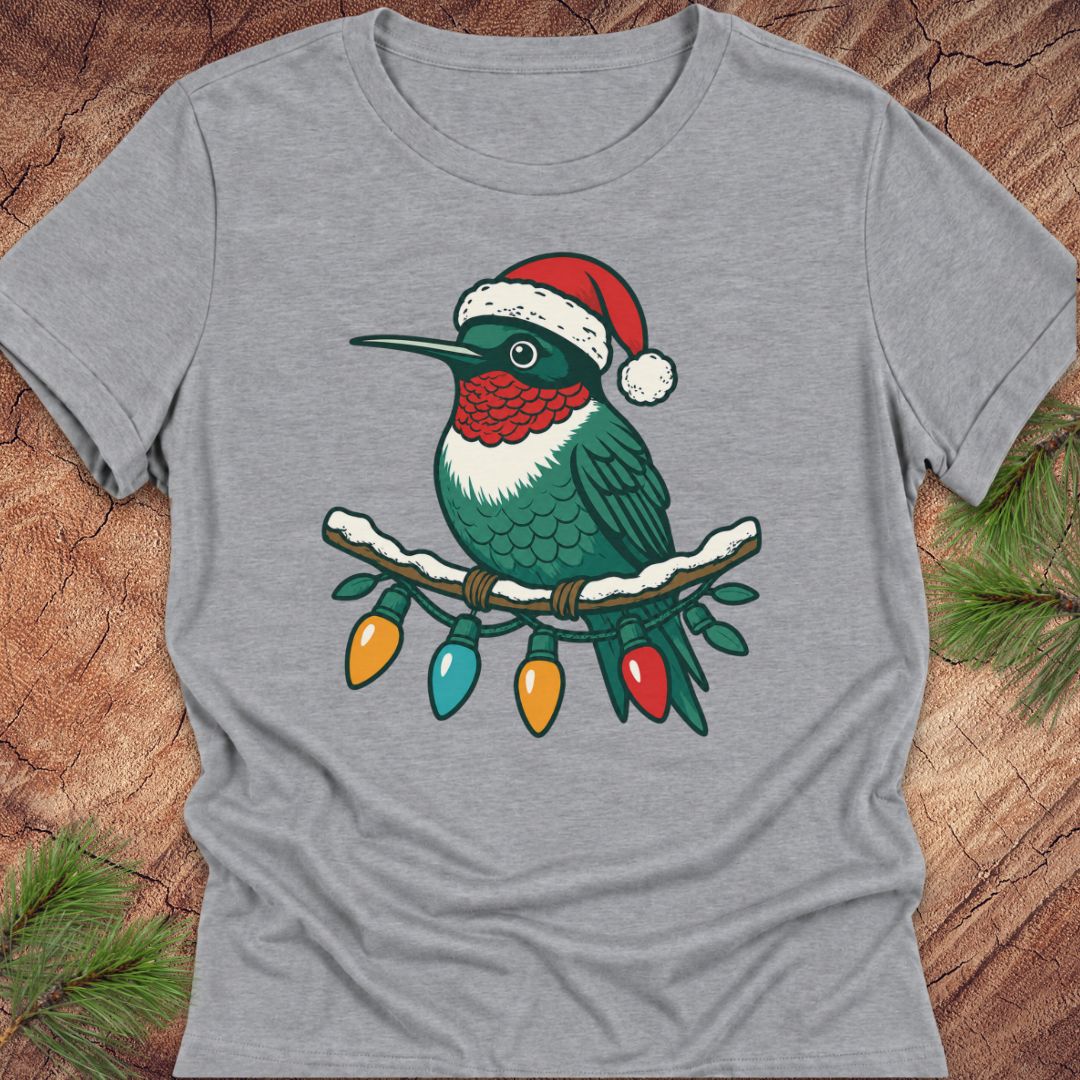 Christmas Hummingbird Women's Relaxed Tee