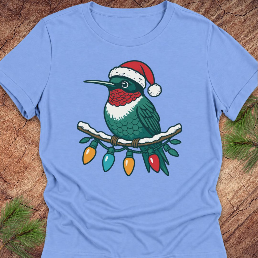 Christmas Hummingbird Women's Relaxed Tee