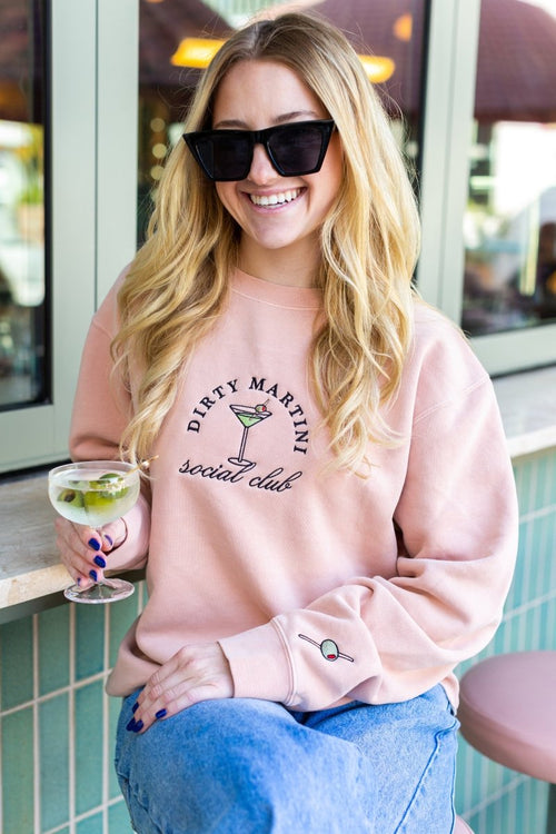 'Dirty Martini Social Club' Cozy Crew product image 2