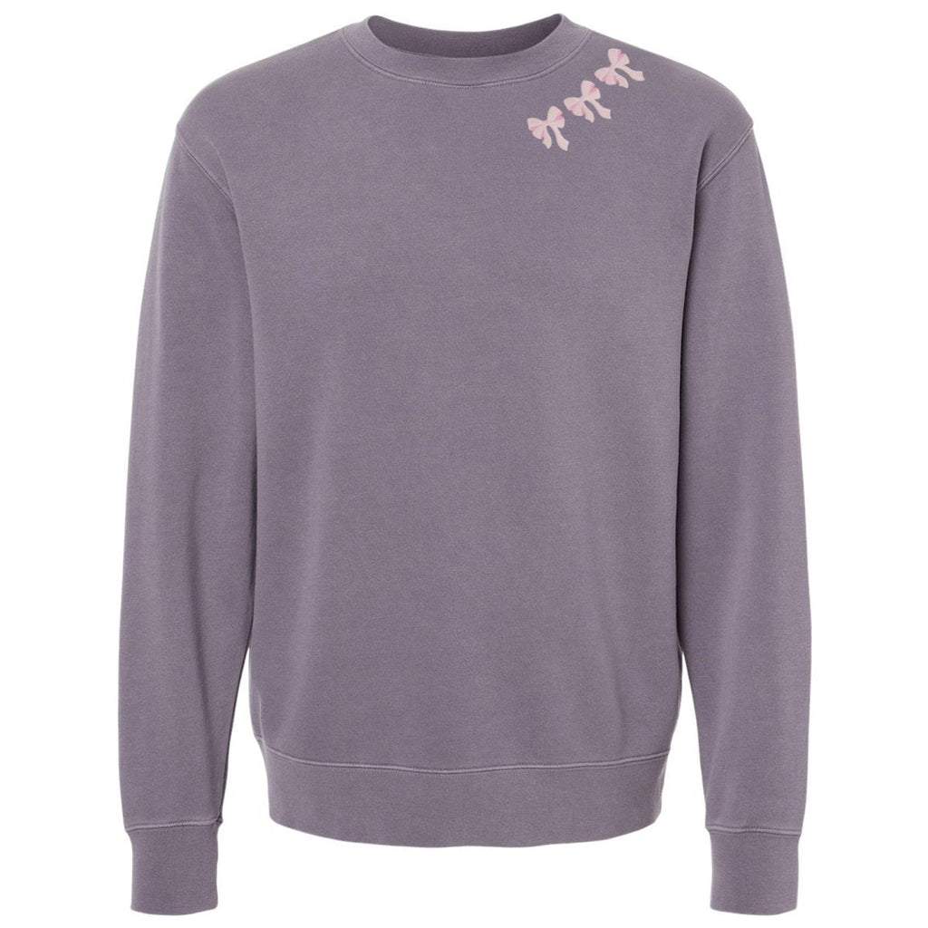 Embroidered 'Bow Collar' Cozy Crew product image 2