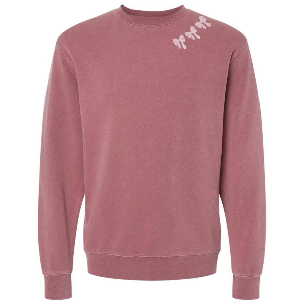 Embroidered 'Bow Collar' Cozy Crew product image 7