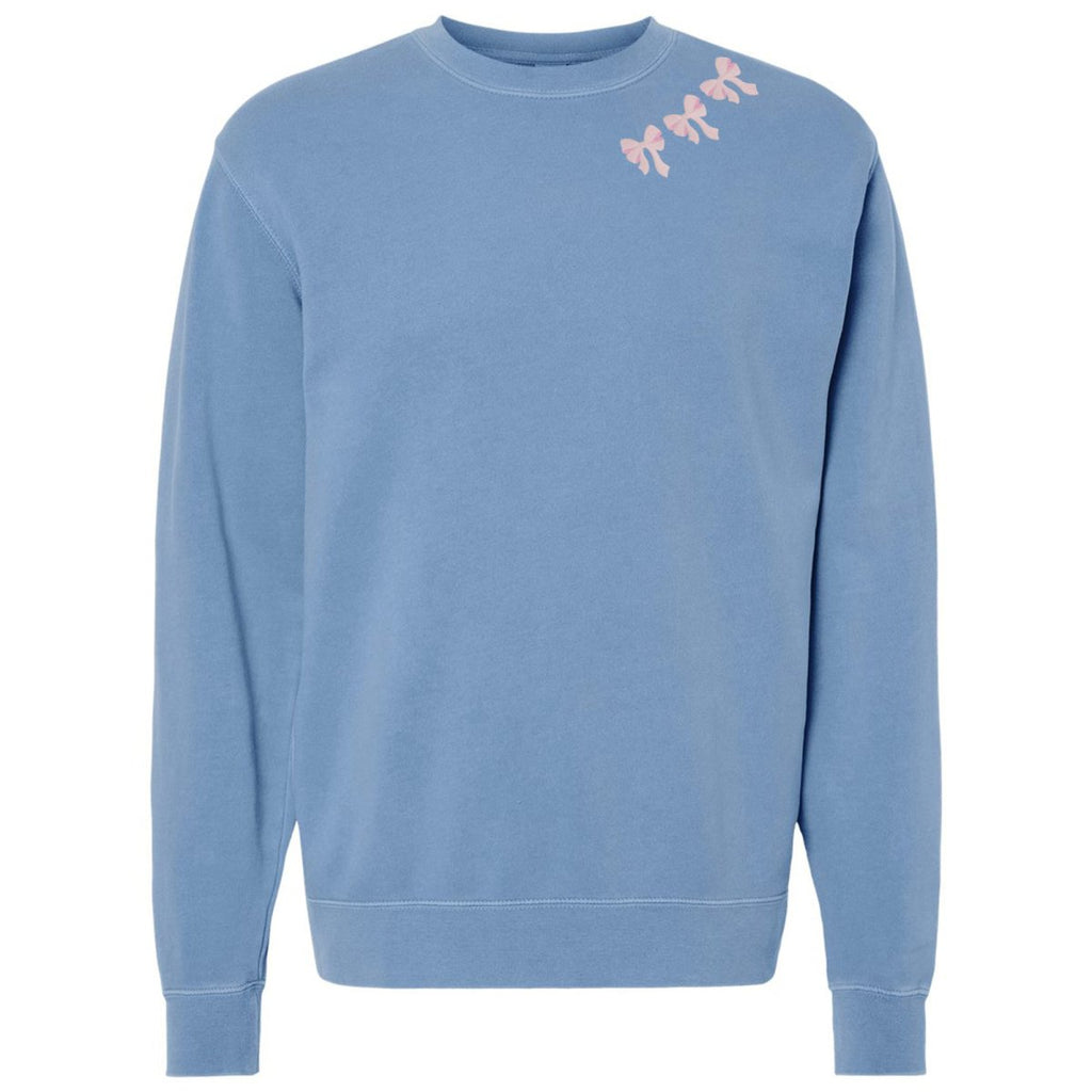 Embroidered 'Bow Collar' Cozy Crew product image 1