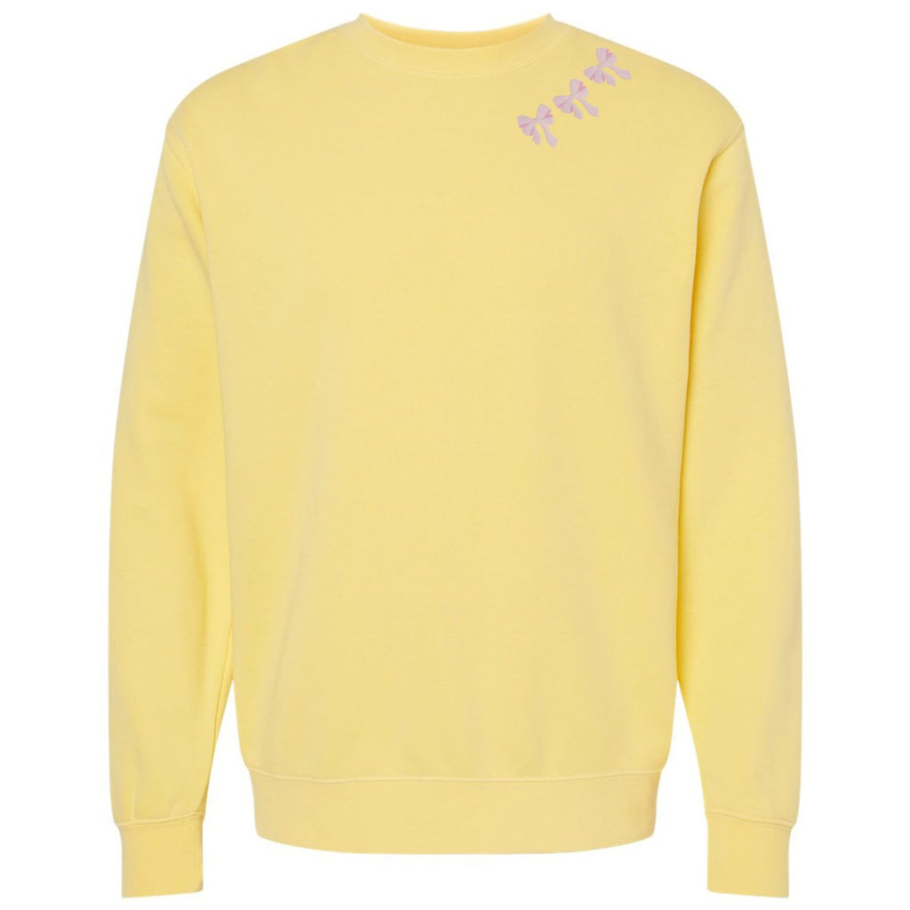 Embroidered 'Bow Collar' Cozy Crew product image 13
