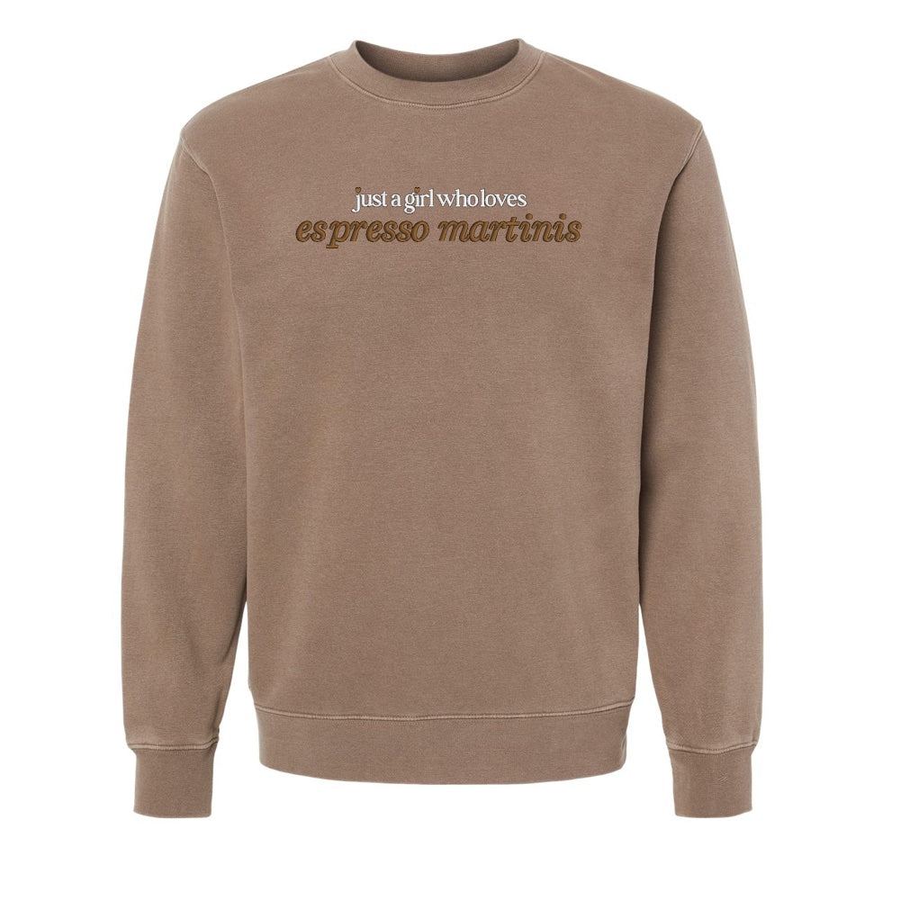 'Just A Girl Who Loves Espresso Martinis' Cozy Crew product image 6