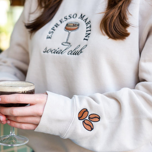 'Espresso Martini Social Club' Cozy Crew product image 1